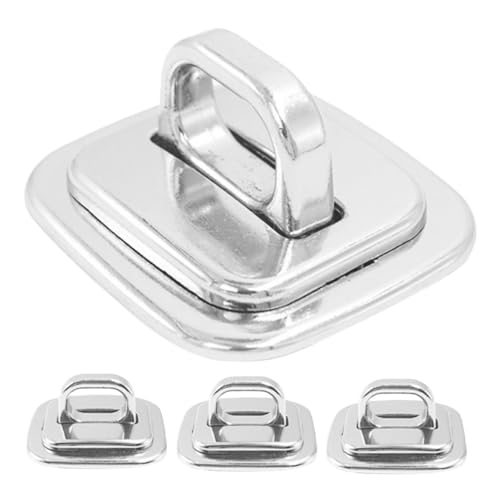 COHEALI 4pcs Laptop Locks Security Anchor Base Plate Fixed Plate for Cable Locks Desk Mount Security Anchor