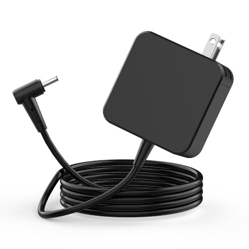 19V 2.37A 45W ASUS Laptop Charger for ZenBook UX305 VivoBook X540 | 4.0x1.35mm Small Tip, Foldable Plug, 5.6FT Cable, 100-240V, for Chromebook C202 Q302 S200