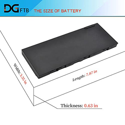 DGTECH 77+ 01AV477 Laptop Battery Compatible with Lenovo Thinkpad P50 P51 P52 Series SB10H45077 SB10H45078 00NY493 00NY492 L17L6P51 L17M6P51 SB10K97634 SB10K97635 01AV495 01AV496 77+ 77++