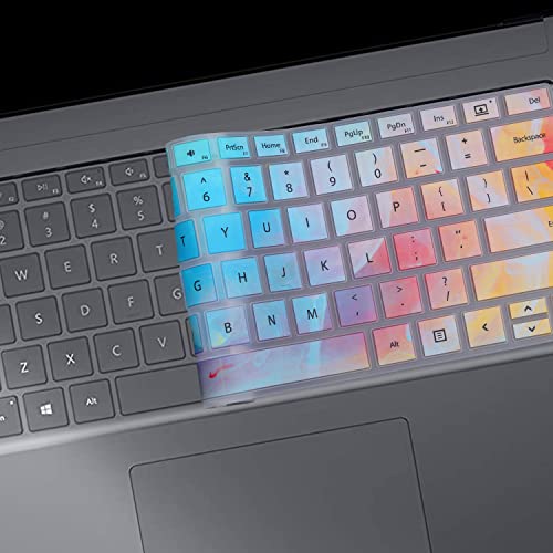 Colorful Keyboard Cover for Microsoft Surface Book 3/2, Surface Laptop 5/4/3 13.5" 15" - Protective Skin - color: Colorful