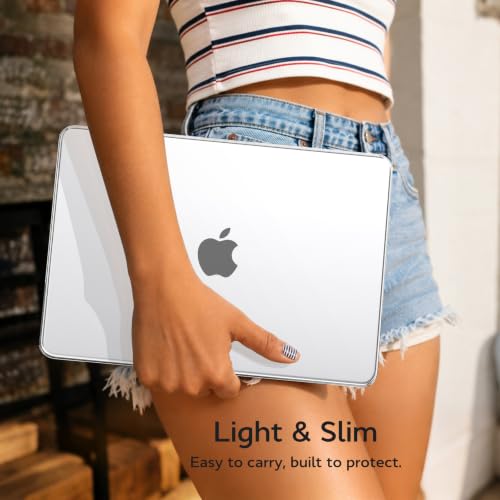 B BELK for MacBook Neo Case 13 inch 2026 Release Model A3404, Crystal Clear | Scratch Resistant Protective Hard Shell for Mac Neo Case with Keyboard Cover & Screen Protector, Lightweight, Easy Snap-On - color: Crystal Clear