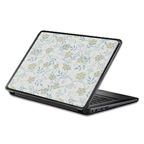 Universal Fit MightySkins Skin Compatible with Any 15" Screen Laptop - Jasmine | Protective, Durable, and Unique Vinyl Decal wrap Cover | Easy to Apply, Remove, and Change Styles | Made in The USA - color: Jasmine