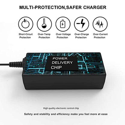 Universal 45W USB Type C Charger Compatible with HP ChromeBook x360 11A G8 EE/ 11MK G9 EE Lenovo Acer Chromebook 311 315 Asus Samsung Chromebook Computer AC Power Adapter