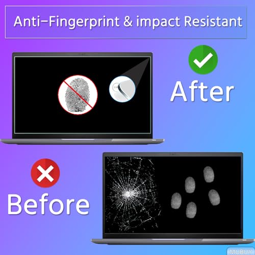 2 Pack Tempered Glass Screen Protector HP OmniBook Ultra Flip 2-in-1 14" (14-fh0000) Touchscreen Laptop 2025-2024, 9H Hardness Scratch Resistant Anti-Shatter Film Anti Fingerprint