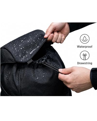 Small Black Tactical Backpack 15L – Military Daypack, For mens - size: 10L