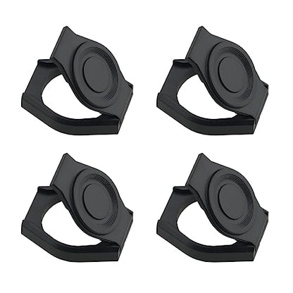 4PCS Protective Lens Privacy Cover Shutter, Universal Webcam Cover, Desktop Computer External Webcam Lens Cover Shutter Cap Hood, Streaming Web Camera Privacy Cover Clip, Black