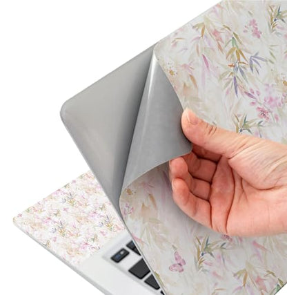11.6 13 13.3 14 15 15.6 inches Netbook Laptop Skin Sticker Decal Reusable Protector Cover Case for Laptop Notebook chromebook Bamboo W-NEK-44 - color: W-NEK-44