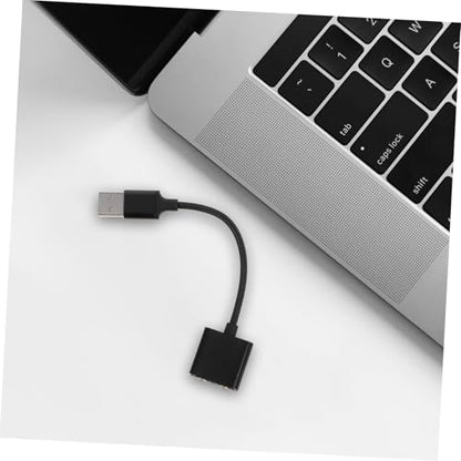 Sound Converter USB to Audio Jack Adapter External Sound Card Headset Microphone Splitter for Computers Laptops