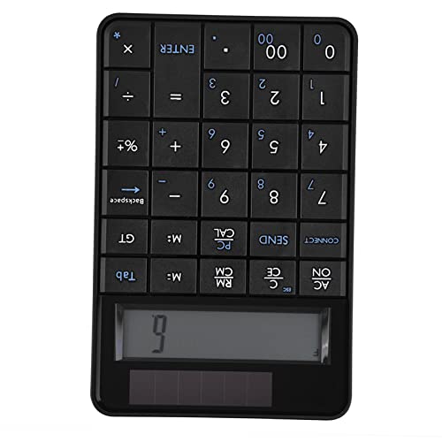 Keenso LCD Display Mini 2-in-1 29 Keys Wireless Numeric Keypad Calculator for Improved Work Efficiency