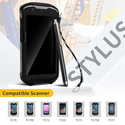 Touch Stylus Pen for Zebra TC77 TC70 TC70X TC72 TC720L TC75GK TC75BH TC700H TC700K TC77HL TC75FK TC75 TC75X TC510K TC52 TC52X TC56 TC57 TC57X TC53 TC58 TC51 Touch Stylus (10)