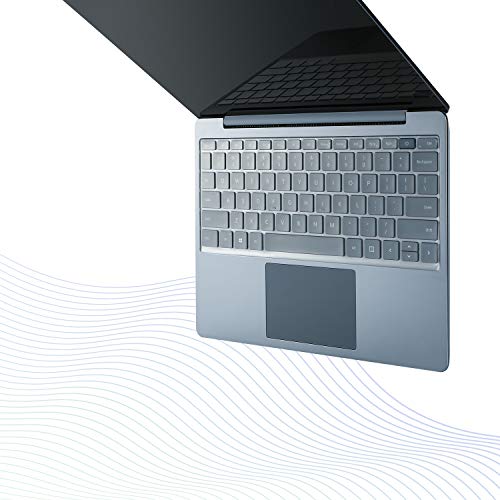 Keyboard Cover for 2023 Microsoft Surface Laptop Go 3/ Laptop Go 2/ Laptop Go 12.4" - Premium Ultra Thin, High Transparency Keyboard Protector Skin - size: Laptop Go 3/2/1