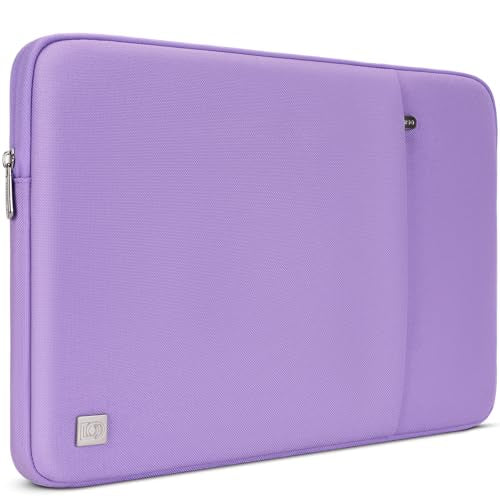DOMISO Laptop Case Laptop Sleeve Cover for 16 inch MacBook Pro M4/M3/M2/M1 Pro/Max A3403 A3186 A2991 A2780 A2485 A2141,Compatible with 15.6 inch HP Lenovo Dell XPS 16, Purple - color: Purple, size: 15.6 inch