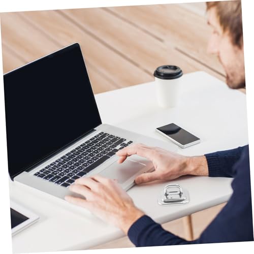 SHINEOFI 1Set Laptop Anchor Plate Security Lock Theft Desk Mount for Multiple Laptop Models Easy Installation Durable Protection Against Theft External Cable Lock Accessory