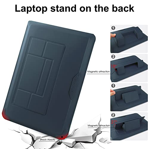 HoYiXi 13 Inch Laptop Sleeve Case Bag Compatible with MacBook Neo 2026/MacBook Air 13 M1 M2 2022-2018/MacBook Pro 13 M2 2022-2016/Surface Pro 8 2021/Surface Go 3 13-13.6'' Dell HP ASUS Acer PC, Navy - color: Navy, size: 13-13.3 in