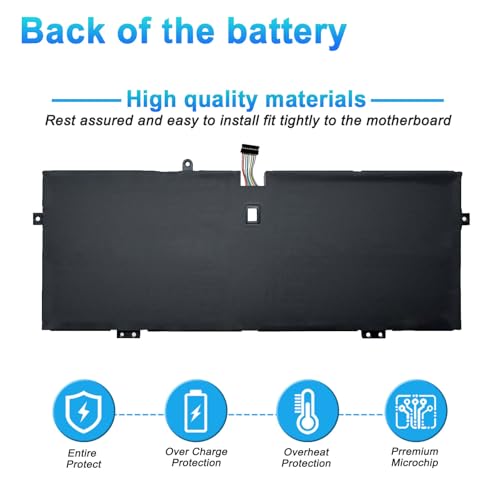 L21C4PH0 L21D4PH0 L21B4PH0 Battery Replacement for Lenovo IdeaPad Yoga 9-14IAP7 Type 82LU, Yoga 9-14IRP8 Type 83B1 Series 83B10006TW 82LU0007SB SB11D97136 5B11D97137 15.52V 75Wh | Yoga 9-14IRP8 Type 83B1 Series L21B4PH0 83B10006TW 82LU0007SB SB11D97136 5B