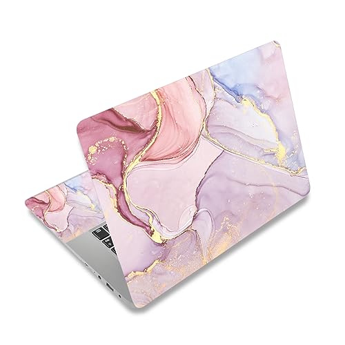 Laptop Skin Sticker Decal,12" 13" 13.3" 14" 15" 15.4" 15.6 inch Laptop Skin Sticker Cover Art Decal Protector Notebook PC (Colorful Marble) - color: Colorful Marble
