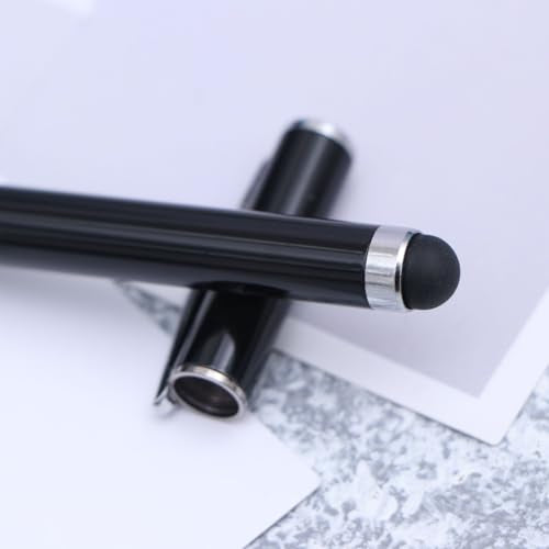 NOLITOY Capacitive Stylus Pen for Touch Screens High Precision and Sensitivity Stylus Pen for Phone Computer Black Writing Tool Metal Black It is Manufactured with Metal Material
