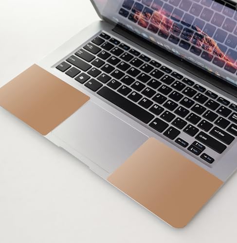 Laptop Skin Sticker Decal 15-15.6 Inches, Universal Reusable Vinyl Sticker for 12.1 13 13.3 14 15.4 Inches Netbook/Notebook PC, Waterproof & Scratch-Resistant (Brown - Gradient) - color: Brown - Gradient
