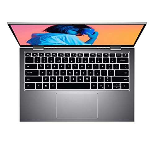 Keyboard Cover for 14" Dell Inspiron 14 5410 5415 5418 5420 5425 5430 7415 7420 7425 7430/13.3" Inspiron 13 5310 5320/16" Inspiron 16 5635 5630 5620 5625 7635 7620/Dell Latitude 3320 3420-Black - color: Black