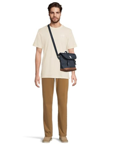 Herschel Supply Co. Cove Messenger - color: Navy/Saddle Brown, size: Medium