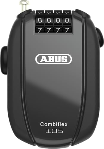 ABUS Combiflex Bicycle Lock - Black, 105 cm | bike-shift-cables-and-housing - color: Black, size: 105 cm