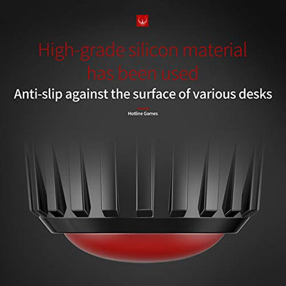 HOTLINEGAMES H2 Keyboard Stand Ergonomic Keyboard Riser Laptop Stand Notebook Stand Keyboard Holder Laptop Cooler Laptop Cooling pad (Black) - color: Black