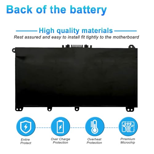 41.04Wh HW03XL L97300-005 Laptop Battery Replacement for HP Pavilion 15-EG 15-eg0xxx 15-EH 15-eg0073cl 15-eg0070wm 17-CN 17-cn0xxx 17-CP 17-cpo700dx Series HWO3XL HW03041xl-pl L96887-421 - size: 7.40*3.74*0.23inch HW03XL