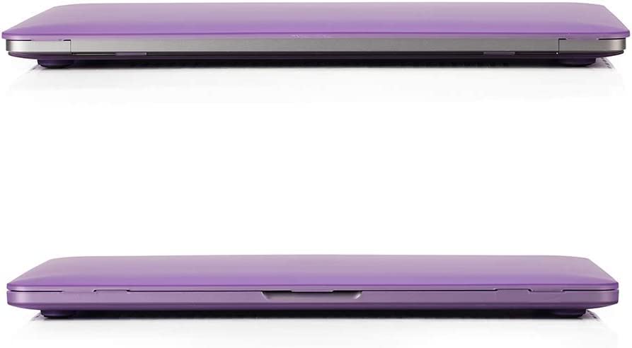 RUBAN Compatible with MacBook Pro 13 inch Case 2023, 2022, 2021-2016 M2 M1 A2338 A2289 A2159 A2251 A1989 A1708 A1706 with/Without Touch Bar, Snap On Hard Shell Case Cover (Light Purple) - color: Light Purple