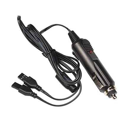 HQRP Battery Charger Compatible with SportDOG RFA-220 SAC00-12650 SDT00-12304, Radio Systems 650-192-1 Replacement PDT20-12471, Car Charger - size: Car Charger