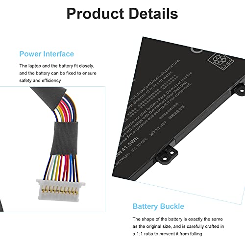 SG03XL Laptop Battery for HP Envy M7-U109DX M7-U009DX 17t-U000 17-U011NR 17-U163CL 17-U177CL 849048-421 849049-421 849314-850 849315-850 849314-856 HSTNN-LB7F HSTNN-LB7E TPN-I126 HSTNN-LB7E HSTNN-LB7F - size: 7.68*3.5*0.31inch