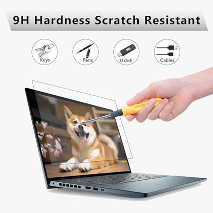 11.6-inch 16:9 Universal Laptop Screen Protector with Tempered Glass | For HP/Dell/Acer/ASUS/Samsung/Lenovo/MSI/Toshiba/LG/Razer Blade, Bubble Free,Anti Scratch Anti-Fingerprint - size: 11.6 Inch (16:9 Aspect Ratio Screen)