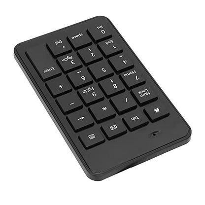 Cuifati 23 Keys Full-Sized Numeric Keypad, Wired USB Number Pad, Comfortable Touch Ergonomic Design, Low Noise Keys, Ultra-Slim Portable Numeric Keyboard for or for Linux