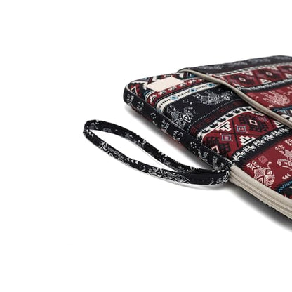 Laptop Sleeve 13.3 inch14 Inch, 15.6inchWater Resistant Traveling Computer Cover with Handle, Shockproof Protective Carrying Laptop Case (Y8-Red Elephant, 12.5 inch-13.5 inch) - color: Y8-Red elephant, size: 12.5 inch-13.5 inch