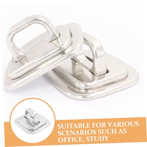 ARTIBETTER 2pcs Laptop Lock Security Anchor Plate Fixed Base for Monitors Tablets and Phones Anti-Theft Desk Mount Lock for Protection and Wide Compatibility