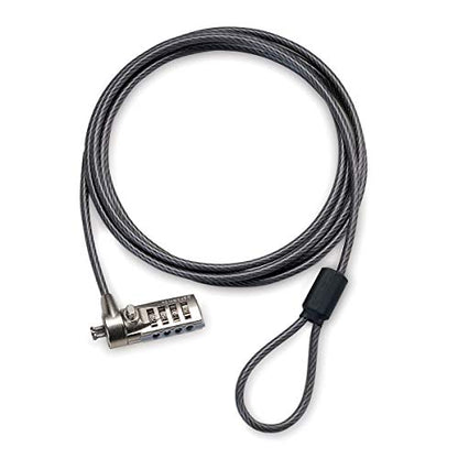 Targus DEFCON T-Lock Resettable Combo Cable Lock (PA410U) | Laptop Computer Security, Desktop Security - size: True, style: T-Lock Resettable Combo