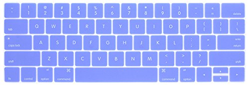 Se7enline Compatible with MacBook Pro 2016-2019 Cover Hard Case Compatible with MacBook Pro 13 A1706/A1989/A2159 with Touch Bar&Sleeve Bag&Keyboard Skin&Screen Protector&Dust Plug, Serenity Blue - color: Serenity Blue, size: 13 inch (2016-2019 Version)