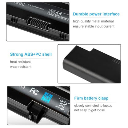 ALIPOWER 6-Cell Laptop Battery Replacement for Compatible dell Inspiron 3520 15R N5010 N5110 N5030 N5040 N5050 17R N7010 N7110 14R N4010 N4110 M5040 Vostro 3420 3450 3550