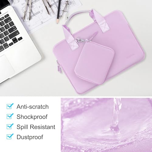 Hseok Laptop Sleeve 14 inch Case with Small Case, Compatible with MacBook Neo 14, MacBook Pro 14 M5/M4/M3/M2/M1, XPS 14 and Most 14 inch Notebooks, Neoprene Computer Handbag,P01U01 - color: P01u01, size: 14"