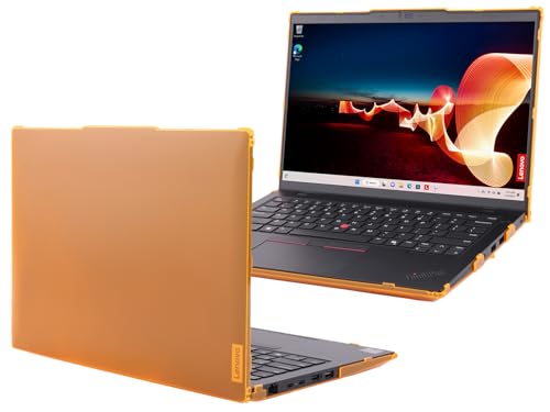 mCover case ONLY Compatible for 2024-2026 14" Lenovo ThinkPad L14 Gen 5/6 Series Windows Notebook Computers(NOT Fitting Any Other Lenovo Models)- Orange - color: Orange