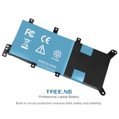 TREE.NB C21N1347 New Laptop Battery for Asus X555 X555LA X555LD X555LN A555L K555L Y583LD W519LD K555LD K555LA R556L VM590L Series 2ICP4/63/134 - size: 9.59x2.89x0.19inch X555