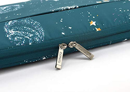 14 inch Laptop Sleeve, Compatible with14 inch Notebook Computer, Water Repellent Laptop Bag,Shockproof case (14-14.1 inch, Starry Sky) - color: Starry Sky, size: 14-14.1 inch