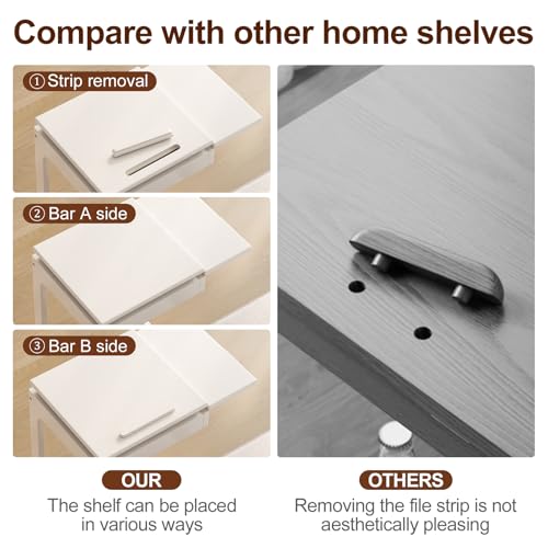 Solid Wood C Shaped End Table for Couch,White C Table with Wheels,Rolling Side Table with Storage,Couch Desk with Adjustable Desktop,Rolling Tv Tray with Folding Shelf,Modern Couch Table - color: White