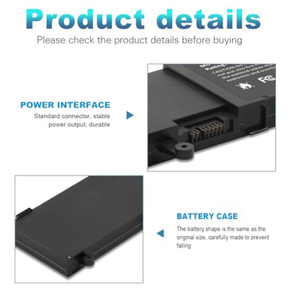 TREE.NB C41-N550 Battery Replacement for ASUS ASUS N550 N550JA N550JV N550J N550X47JV N550X47JV-SL N550JK Q550L Q550LF G550 G550J G550JK ROG G550 ROG G550J ROG G550JK - size: ‎C41-N550
