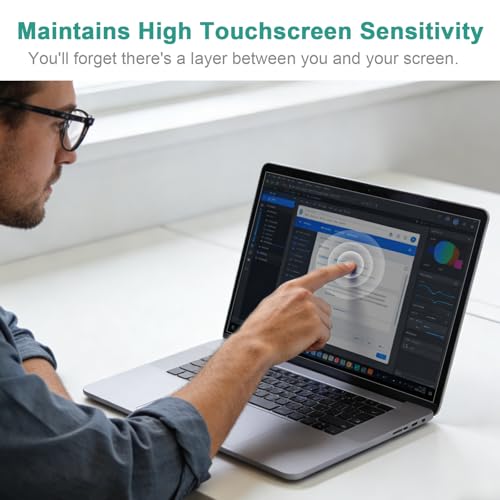 2-Pack 15.6 Inch 16:9 Anti Blue Light Screen Protector, Matte Anti Glare Film UV Blocking Protector Compatible with 15.6'' Hp Acer Asus Lenovo Dell Samsung Portable Monitor - size: 15.6 inch 16:9 laptops