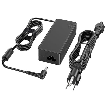 Charger Compatible with Lenovo Ideapad 1 3 65W 4.0*1.7mm Tip Adapter | Compatible with IdeaPad 1 3 5 330-14, 330-15 330-17 510-15 330s-14 330s-15 4 5 6, 110 510 520 530s Yoga 710s S145 S340 710