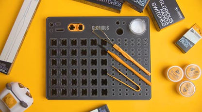 Glorious Lube Brush for Mechanical Gaming Keyboard Switches and Stabilizers (GLO-Acc-LUBE-Brush)