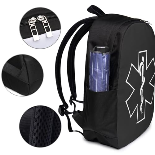 EMS Travel Laptop Backpack Anti-Theft Bag with USB Charging Port 17 Inch Computer Business Backpacks for Women Men Work College Gift,Casual Daypack