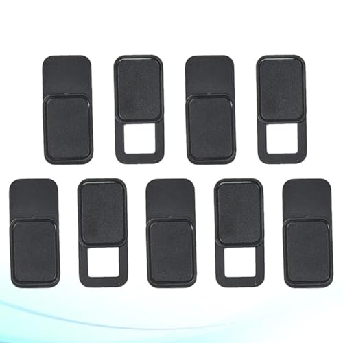 OSALADI Webcam Cover Slider for Privacy Protection 9pcs Metal Oval Shaped and Heat Resistance Compatible with Laptop Tablet and Phone Cameras