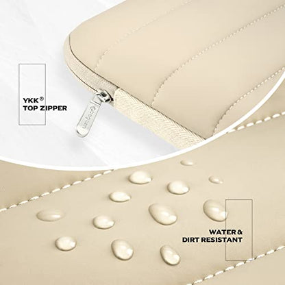 Bagasin 13.3 14 Inch Laptop Sleeve Case for MacBook Pro 14 | Compatible with MacBook Pro 14 M1-M5 2026, Fits HP Dell ASUS Lenovo 13.3-14 inch notebooks - color: Apricot yellow, size: 13-13,3