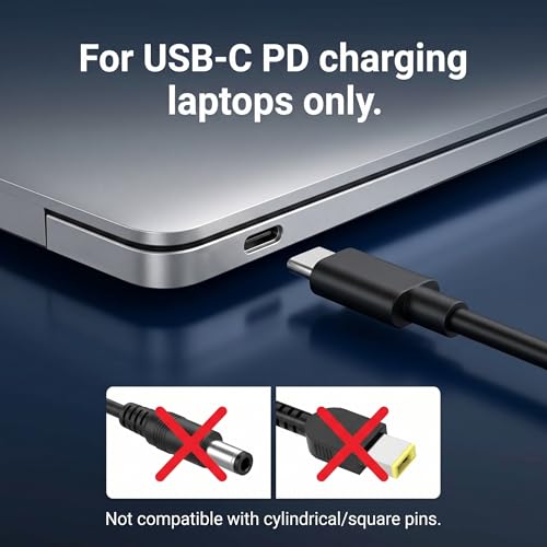 65W USB C Charger for LG Gram 14 15 16 17, VUOHOEG 20V 3.25A Laptop Charger Compatible with USB-C Charging Laptops, AC Power Adapter for LG Gram 17Z90P 16Z90P 15Z90P 14Z90P 16Z90Q 15Z90Q